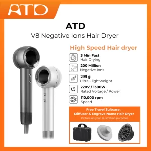V8 Negative Ions Hair dryer