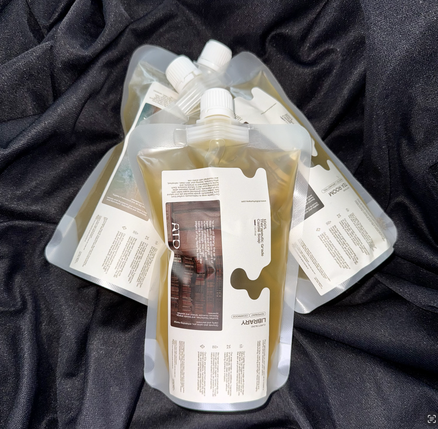 (Eco Refill) LIBRARY Castile Soap 450ml